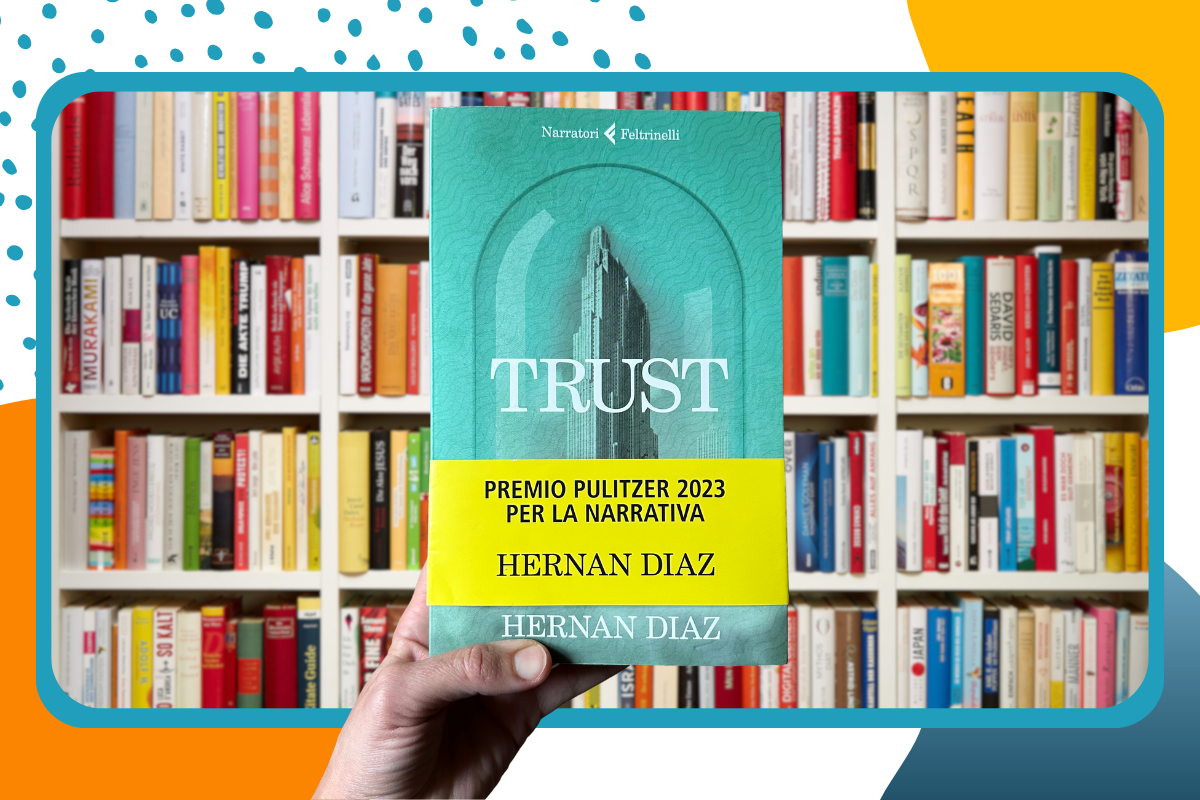 copertina di trust, romanzo di hernan diaz